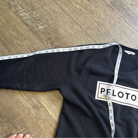 Peloton Black and White Logo Sweatshirt in Size Medium - Picture 8 of 13